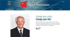 Desktop Screenshot of dentaldimensions.com