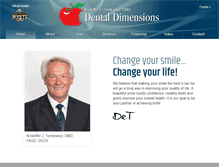 Tablet Screenshot of dentaldimensions.com